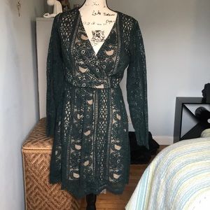 Green Lacey Dress